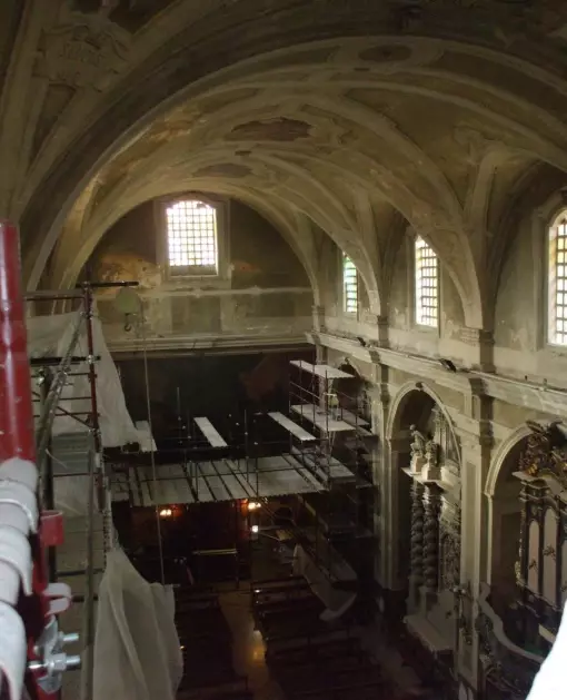 Prima del Restauro della Chiesa Matrice in Casarano (Le)