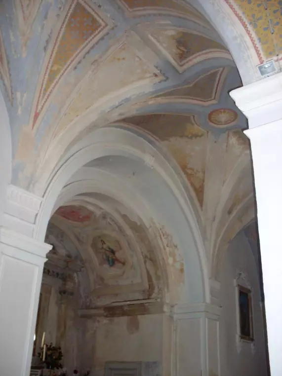 Prima del Restauro Chiesa Madonna del Rosario in Ugento (Le)